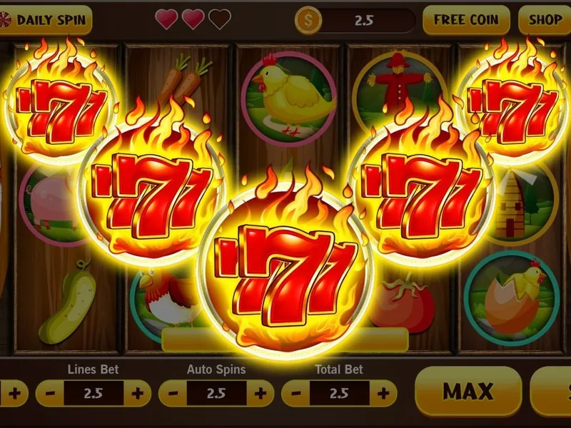 Bảng thanh toán của một trò Slot Game