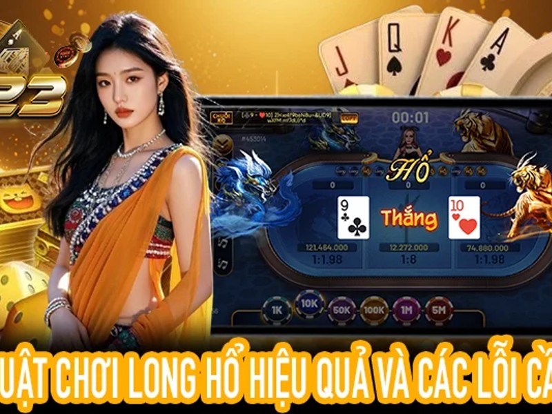 Các lá bài và giá trị trong Rồng Hổ