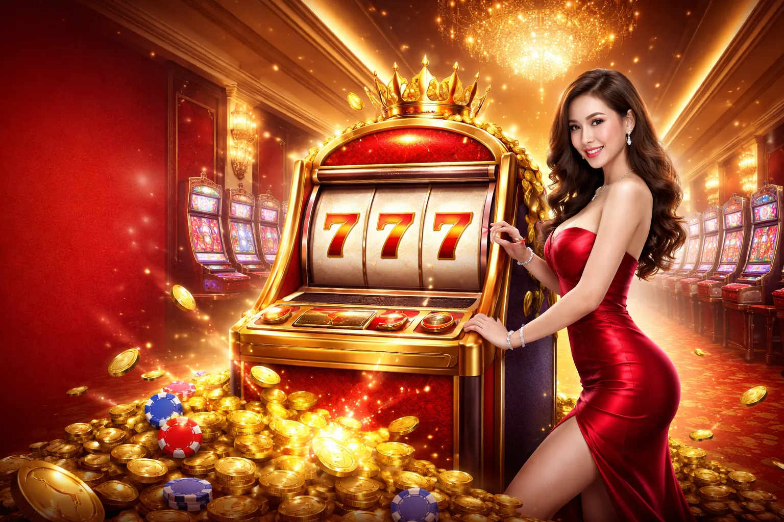 Máy đánh bạc GEMWIN với giải độc đắc lớn